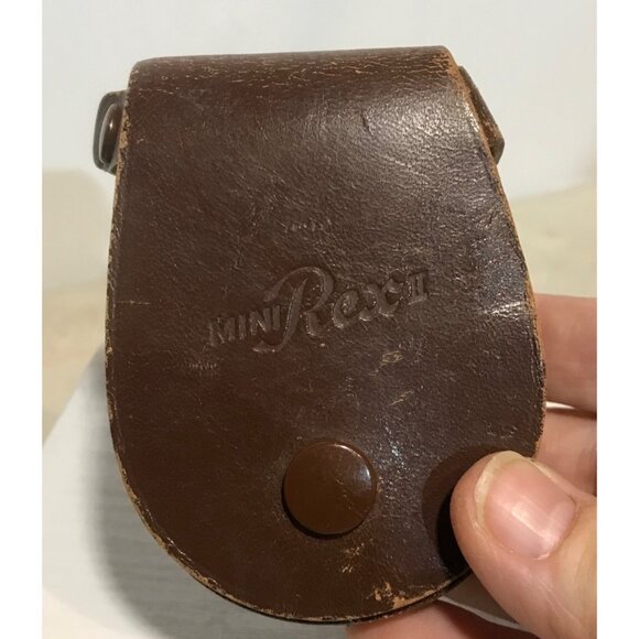 Vintage Mini Rex II Cine Light Meter With Leather Case - Picture 6 of 11